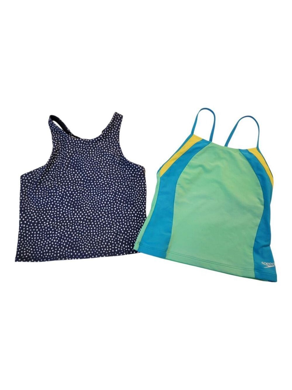 All in Motion Speedo Girls' 10-12 Tankini Bundle Swimwear
